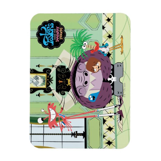 Magnet Flexible Foster's Home for Imaginary Friends | Groupe Hug (Vertical)