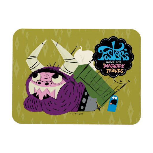 Magnet Flexible Foster's Home for Imaginary Friends | Sous lit (Horizontal)