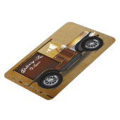 Magnet Flexible Fourgonnette de livraison vintage (Côté Gauche)