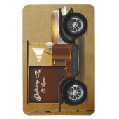 Magnet Flexible Fourgonnette de livraison vintage (Vertical)