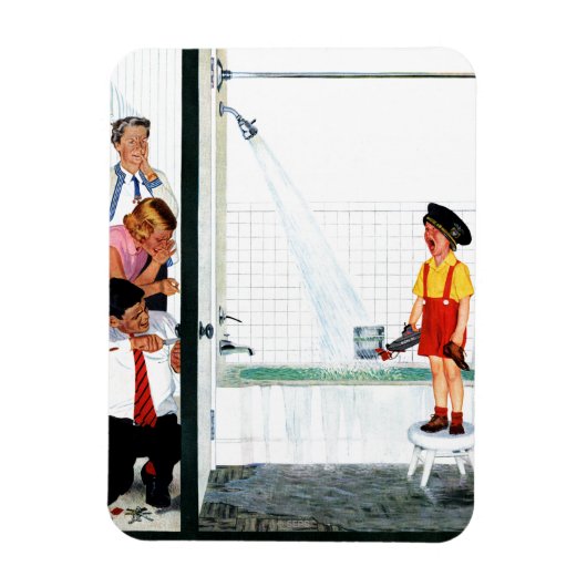 Magnet Flexible Foverflowing tub (Vertical)