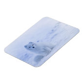 Magnet Flexible Fox arctique de l'Islande (Côté Gauche)