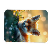 Magnet Flexible Fox au coucher du soleil (Horizontal)