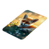 Magnet Flexible Fox au coucher du soleil (Côté Gauche)