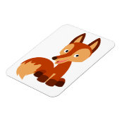 Magnet flexible Fox de dessin mignon (Côté Gauche)