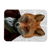 Magnet Flexible Fox Portrait 2 (Horizontal)