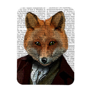 Magnet Flexible Fox Portrait 2