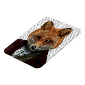 Magnet Flexible Fox Portrait 2 (Côté Gauche)