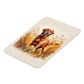 Magnet Flexible Fox Red Labrador Retriever Dog (Côté Gauche)