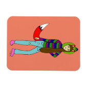 Magnet Flexible foxgirl (Horizontal)