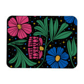 Magnet Flexible Foxtrot Delta Tango Flower Boho (Horizontal)