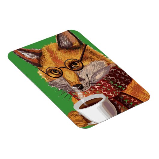 Magnet Flexible Foxy Tea Time (Côté Droit)