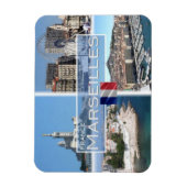 Magnet Flexible FR France - Marseille (Vertical)