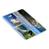 Magnet Flexible FR France - Normandie - Etretat - Les falaises - (Côté Droit)