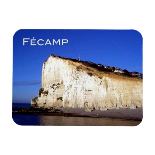 Magnet Flexible FR France - Normandie - Fécamp - Les falaises - (Horizontal)