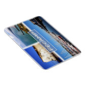 Magnet Flexible FR France - Normandie - Fécamp - Port - (Côté Droit)