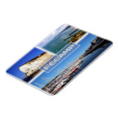 Magnet Flexible FR France - Normandie - Fécamp - Port - (Côté Gauche)