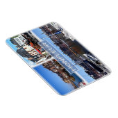 Magnet Flexible FR France - Normandie - Honfleur - Port - (Côté Droit)
