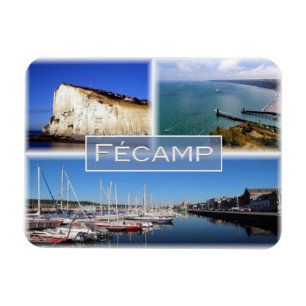 Magnet Flexible FR France - Normandy - Fécamp - Harbour -