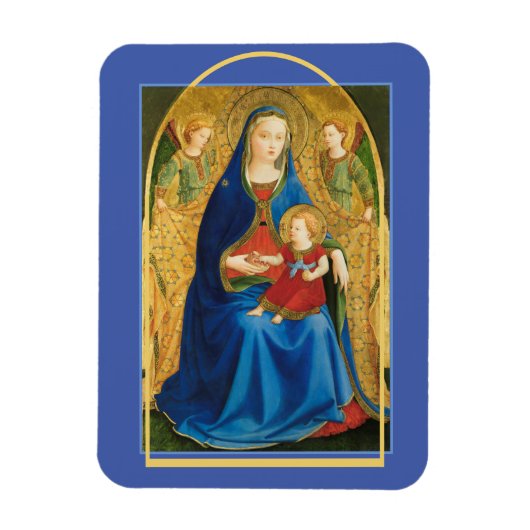 Magnet Flexible Fra Angelico "Vierge des grenades" (Vertical)