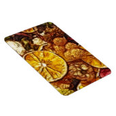 Magnet Flexible Fractale d'oranges de pot-pourri (Côté Droit)