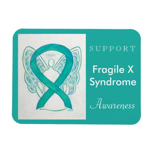 Magnet Flexible Fragile X Syndrome Sensibilisation Ruban Angel Mag (Horizontal)