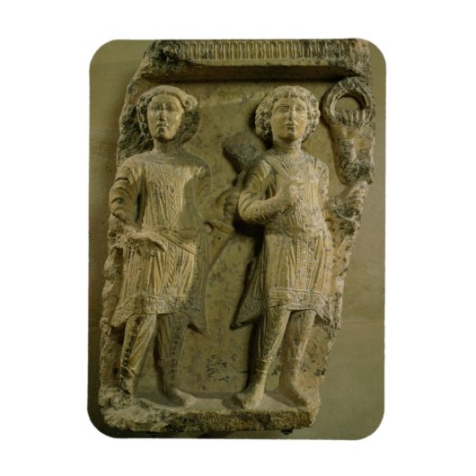 Magnet Flexible Fragment d'une plaque de bas-relief représentant d (Vertical)