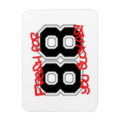 Magnet Flexible Frais pour '88 (Vertical)