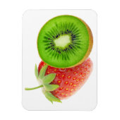 Magnet Flexible Fraise et kiwi (Vertical)