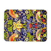 Magnet Flexible Fraise Thief Oiseaux William Morris (Horizontal)