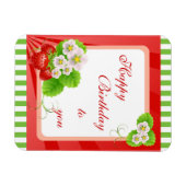 Magnet Flexible Fraises (Horizontal)