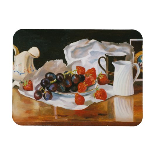 Magnet Flexible Fraises et crème 2004 (Horizontal)