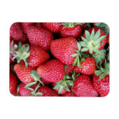 Magnet Flexible fraises fraîches (Horizontal)
