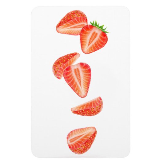 Magnet Flexible Fraises tombantes (Vertical)