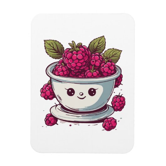 MAGNET FLEXIBLE FRAMBOISE MIGNONNE (Vertical)