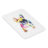 Magnet Flexible Français Bulldog Aquarelle Dessin À La Main Pour A (Côté Droit)