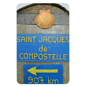 Magnet Flexible Français Camino 1 de Waymark
