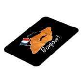 Magnet Flexible Français Croissant Lover France Drapeau Francophil (Côté Gauche)