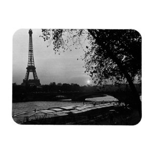 Magnet Flexible France ancienne Paris tour Eiffel coucher de solei