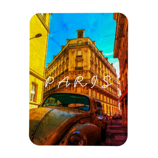 Magnet Flexible France Architecture Vieux Paris (Vertical)