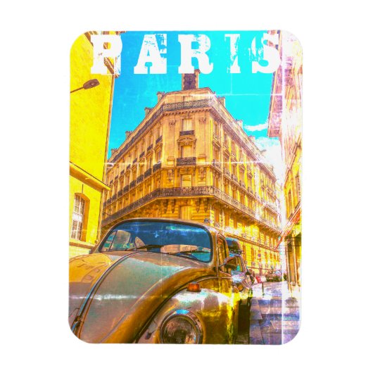 Magnet Flexible France Architecture Vieux Paris (Vertical)
