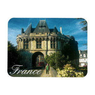 Magnet Flexible France Cityscape Street Buildings Nature