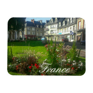Magnet Flexible France Cityscape Street Buildings Nature