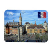 Magnet Flexible France - Lilla Lille - (Horizontal)
