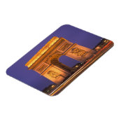 Magnet Flexible France, Paris, Arc de Triomphe au crépuscule. (Côté Gauche)