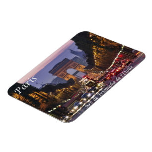 Magnet Flexible France - Paris - Arc de triomphe de l'Étoile