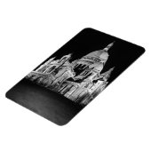 Magnet Flexible France Paris Basilique du Sacré-Coeur 1970 (Côté Gauche)