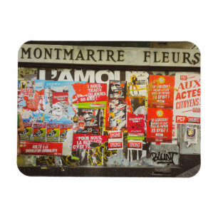 Magnet Flexible France Paris Cityscape Montmartre