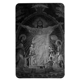 Magnet Flexible France Paris Mosaïque principale Sacré Coeur jésus