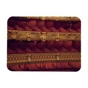 Magnet Flexible France, Paris. Vue partielle sur les sièges du ba